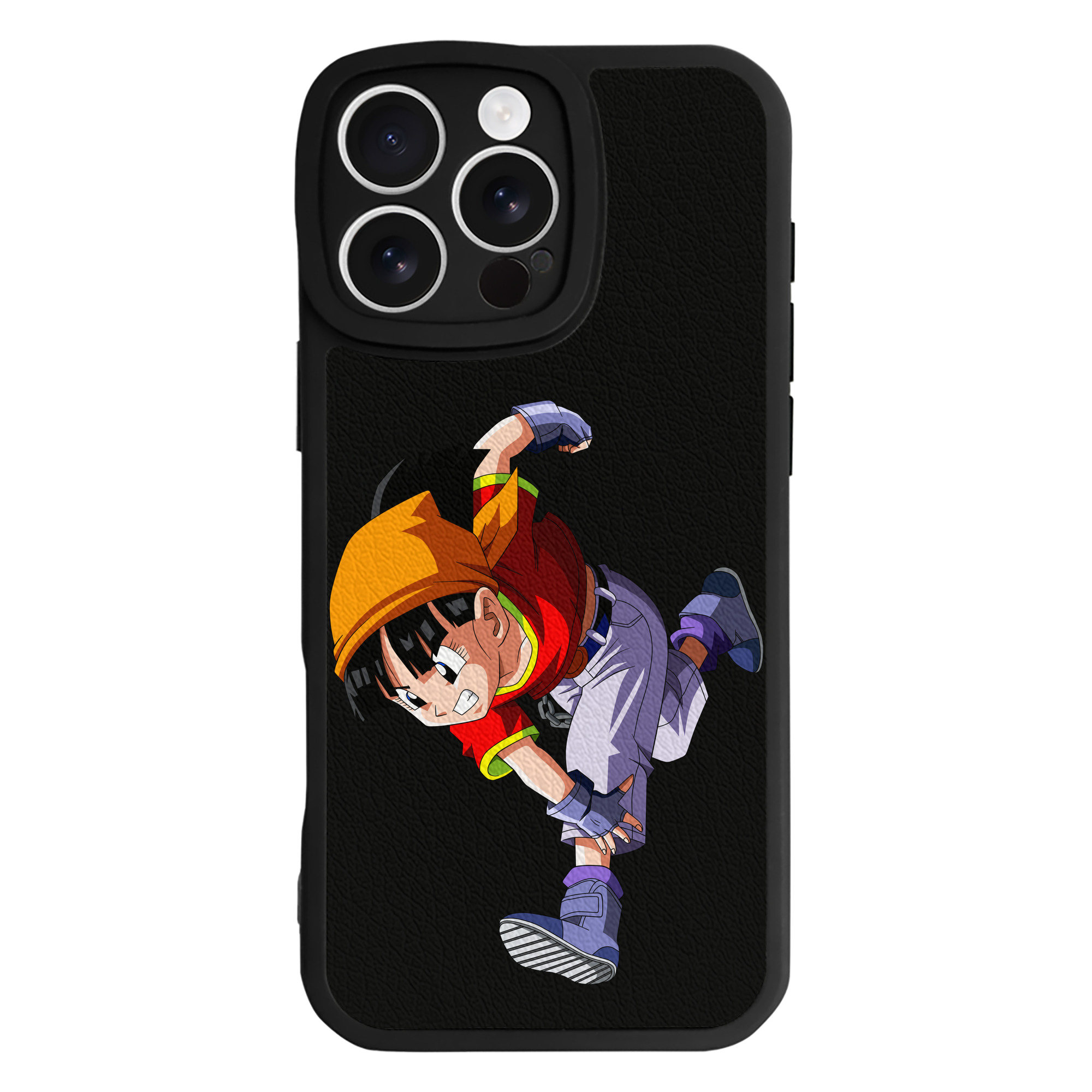 （画像用） ドラゴンボール パン DRAGON BALL Pan 【iPhone 16シリーズ対応】シリコンスマホケース（レザー調） 材質：シリコン